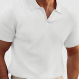 Sebestyén – V-nyakú ribana póló