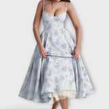 Meli – Könnyű nyári ruha fűző részlettel