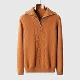 Farkas - Taranto merinógyapjú pulóver cipzárral