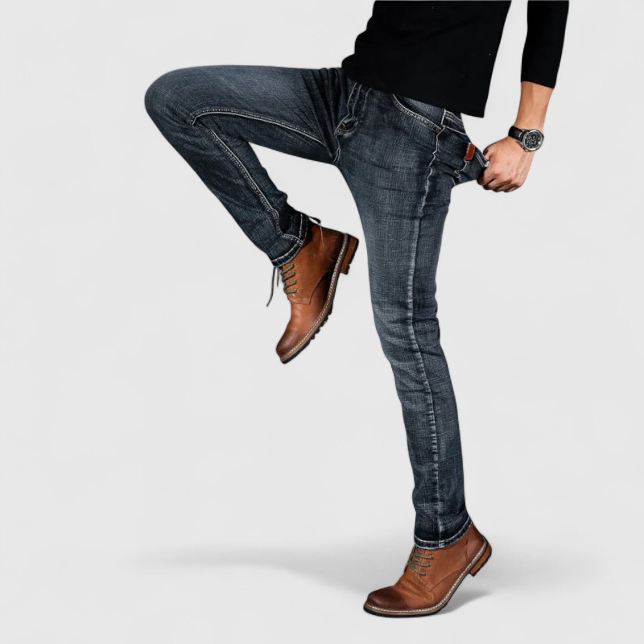 Prémium elasztikus farmer