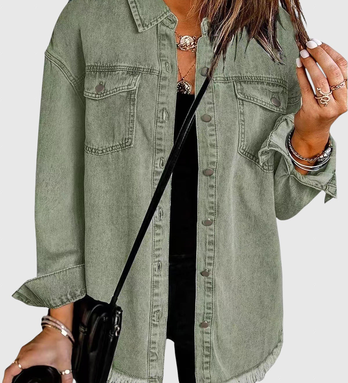 Róza – Női városi bőrkabát