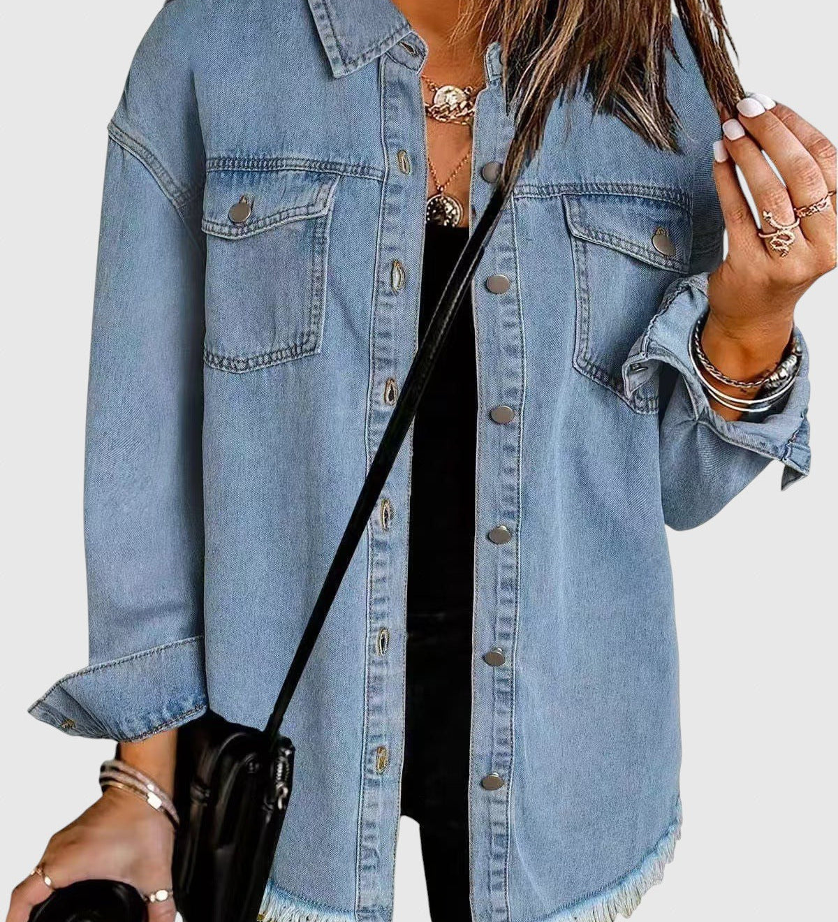 Róza – Női városi bőrkabát