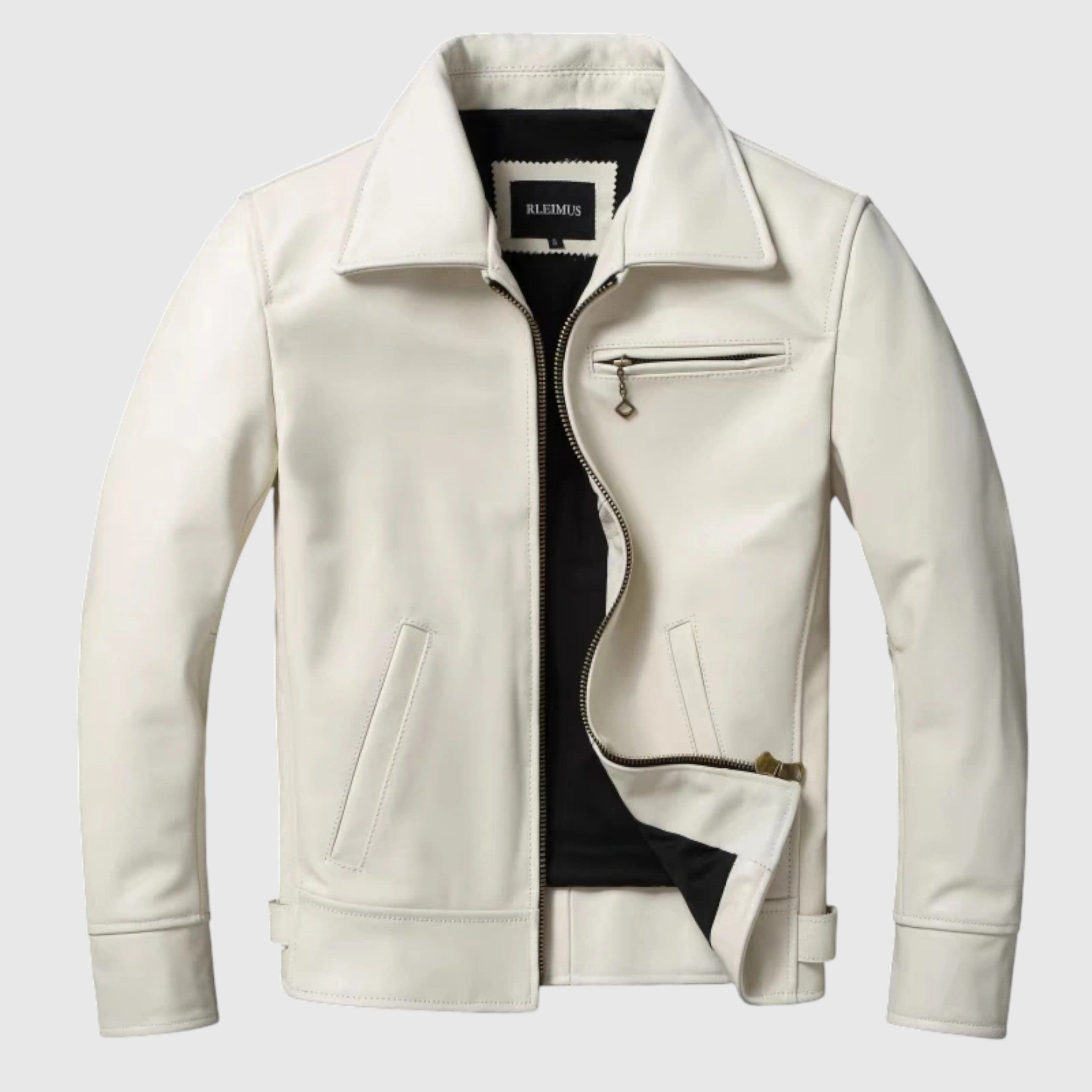 Yavor-bőrkabát karcsúsított szabással