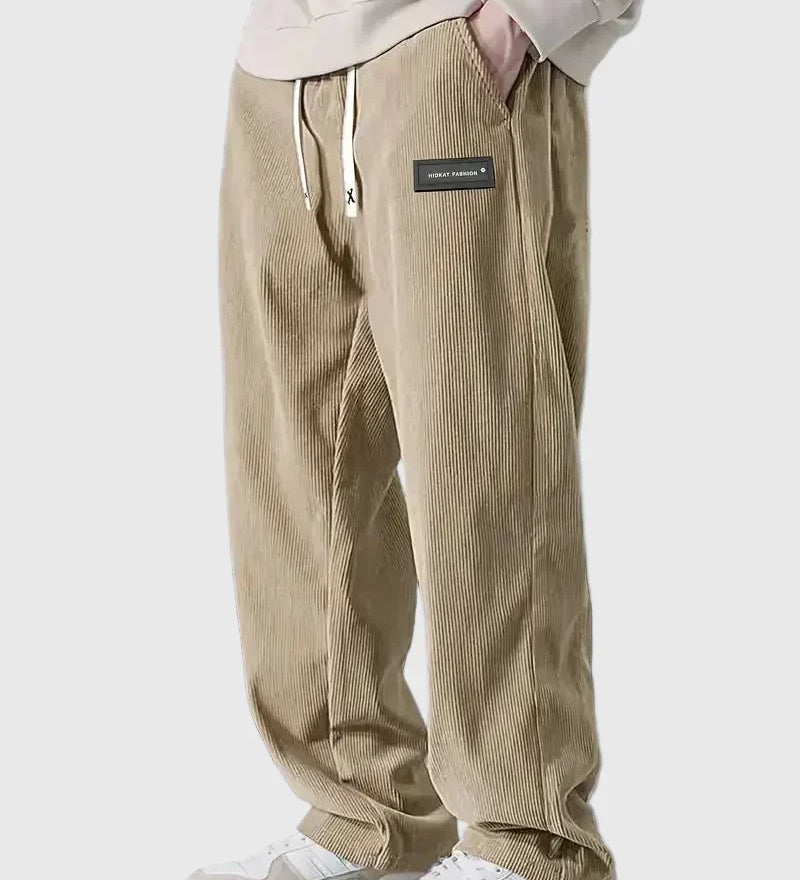 Kényelmes Szarvasbőr Bársony Nadrág