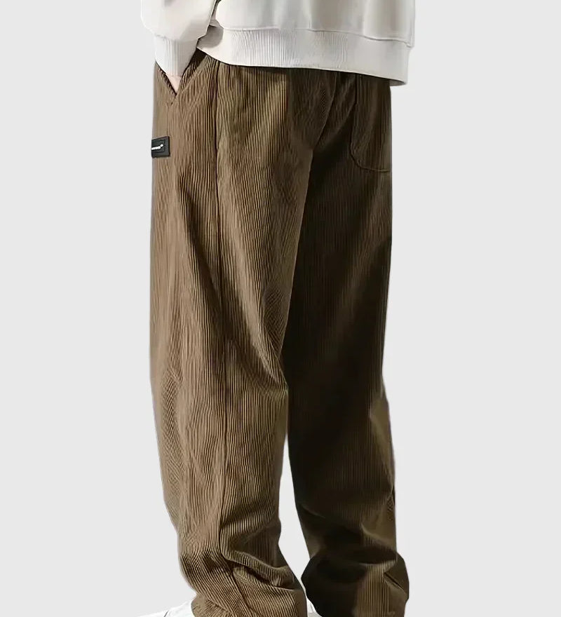 Kényelmes Szarvasbőr Bársony Nadrág