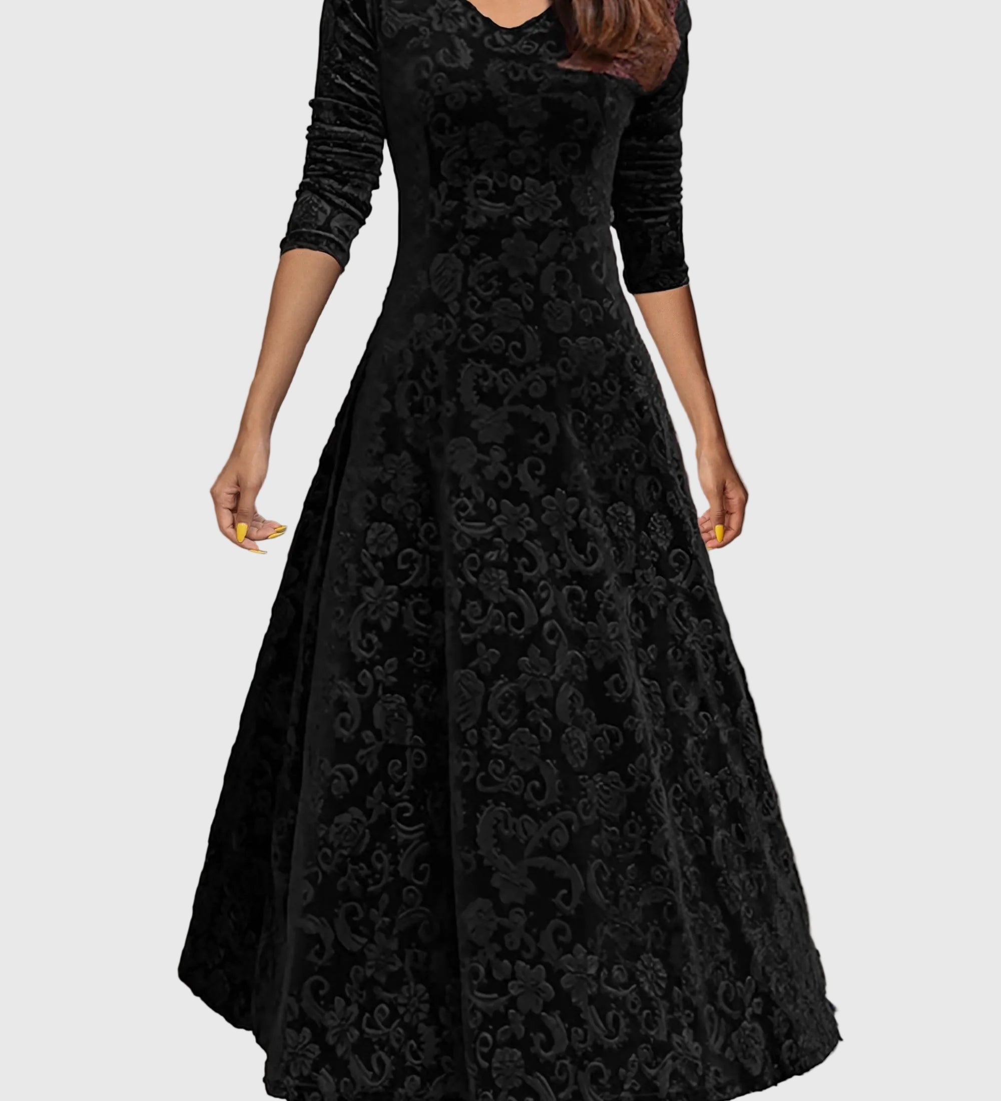 Nancy - Ünnepi Velúr Elegancia Ruha