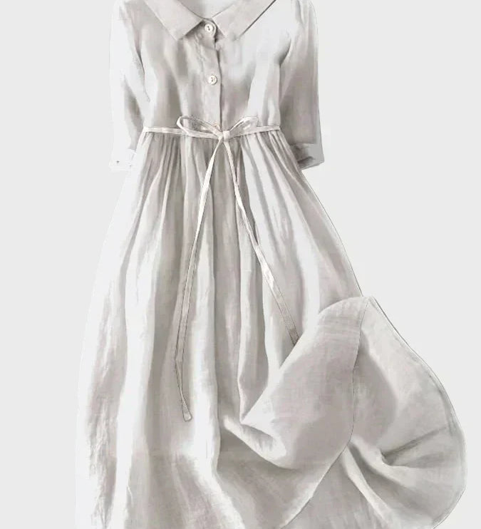 Elegáns galléros ruha