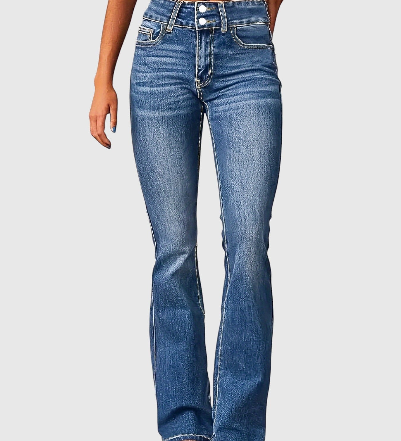 Márielen – Magas derekú szűk farmernadrág